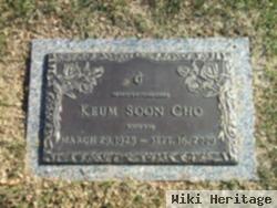Keum Soon Cho