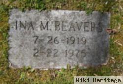 Ina Edith Miller Beavers