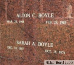 Sarah Anne Clatterbuck Boyle