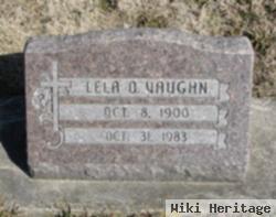 Lela O. Martin Vaughn