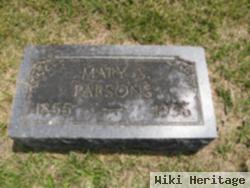 Mary Susan Parsons