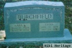 Lydia "liddie" Burchfield