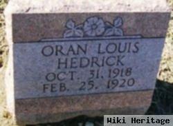 Oral Louis Hedrick