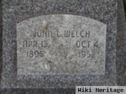 John L Welch