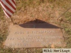 Paul B Thompson