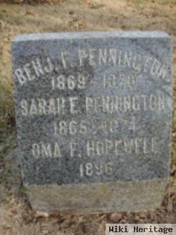 Benjamin F. Pennington