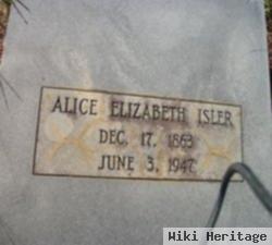 Alice Elizabeth Isler