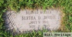 Bertha D Devoie