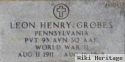 Pvt Leon Henry Grobes