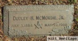 Dudley H Mcmordie, Sr