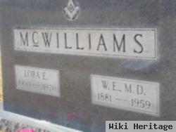 Dr Wiley Everett Mcwilliams