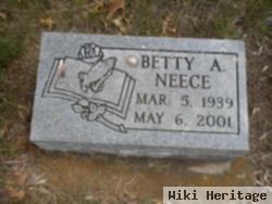 Betty A Neece