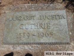 Margaret Lucetta Guthrie