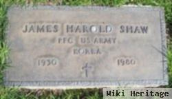 Pfc James Harold Shaw