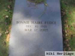 Bonnie Haire Fudge