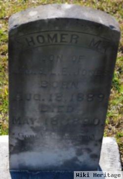 Homer M Jones