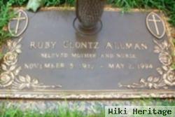 Ruby Clontz Allman