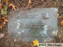 Robert R Rowett