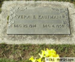 Vera E Kaufman