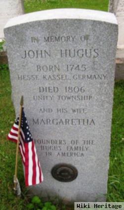 Margaretha Shupe (Shoup) Hugus