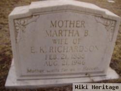 Martha Alabama "bam" Leatherwood Richardson