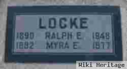 Ralph E Locke