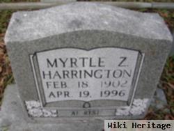 Myrtle Z. Harrington