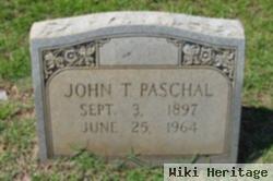 John T Paschal