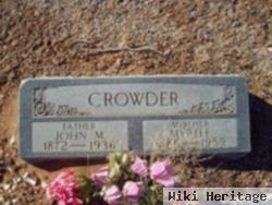 Myrtle Ednie Whisenant Crowder