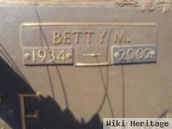 Betty M Price