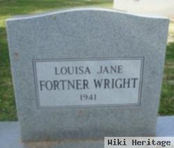 Louisa Jane Fortner Wright