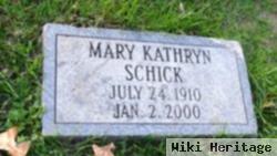 Mary Kathryn Schick