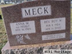 Rev Roy W Meck