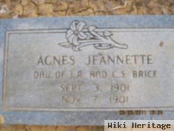 Agnes Jeannette Brice