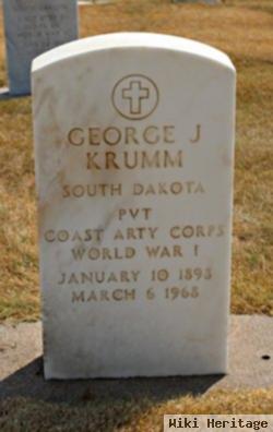 George J Krumm