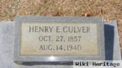 Henry Evans Culver