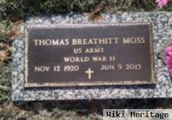 Thomas Breathitt Moss