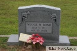 Winnie Wyonia Bond
