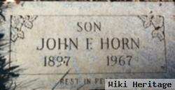 John F Horn