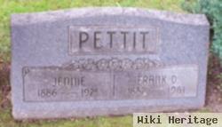 Frank D Pettit