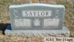 Mary L Shaver Saylor