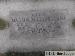 Matilda M Cunningham