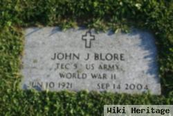 John J Blore