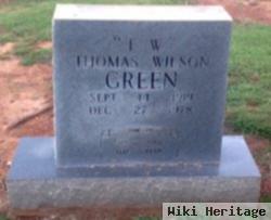 Thomas Wilson "t. W." Green