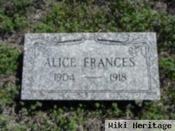 Alice Frances Speer