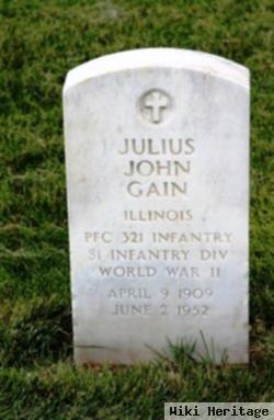 Julius John Gain