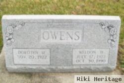 Weldon H Owens