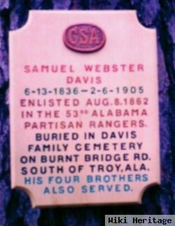 Samuel Webster Davis