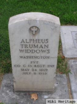 Alpheus Truman Widdows
