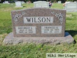 Frances E Clower Wilson